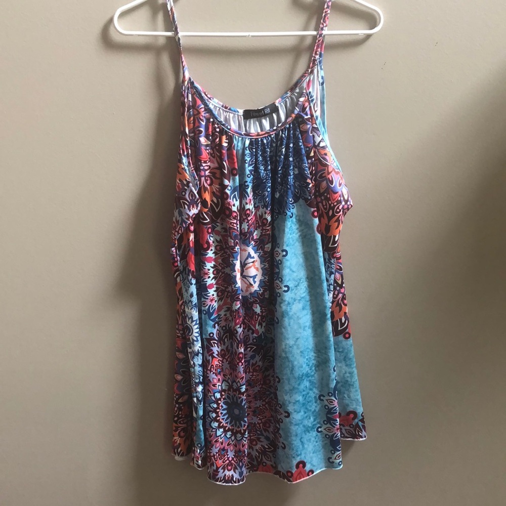 Long colorful tunic!